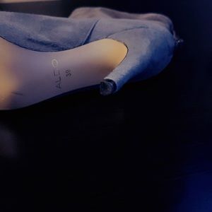 Aldo grey Mid bootie